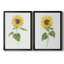 Tournesol I - ensemble de 2 reproductions d'art-422959600-422609262-422959588