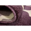 Tapis à motif géométrique mauve Cara-Leigh-712895563