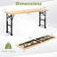 66.5'' Rectangular Folding Table