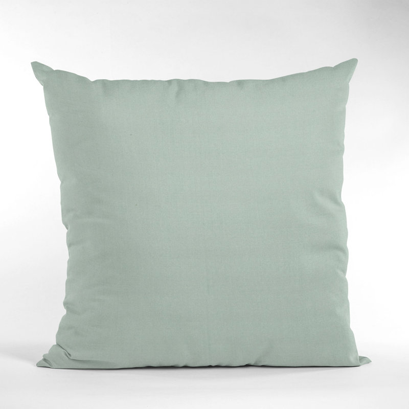 Coussin Plutus, 20 po x 20 po, Turquoise