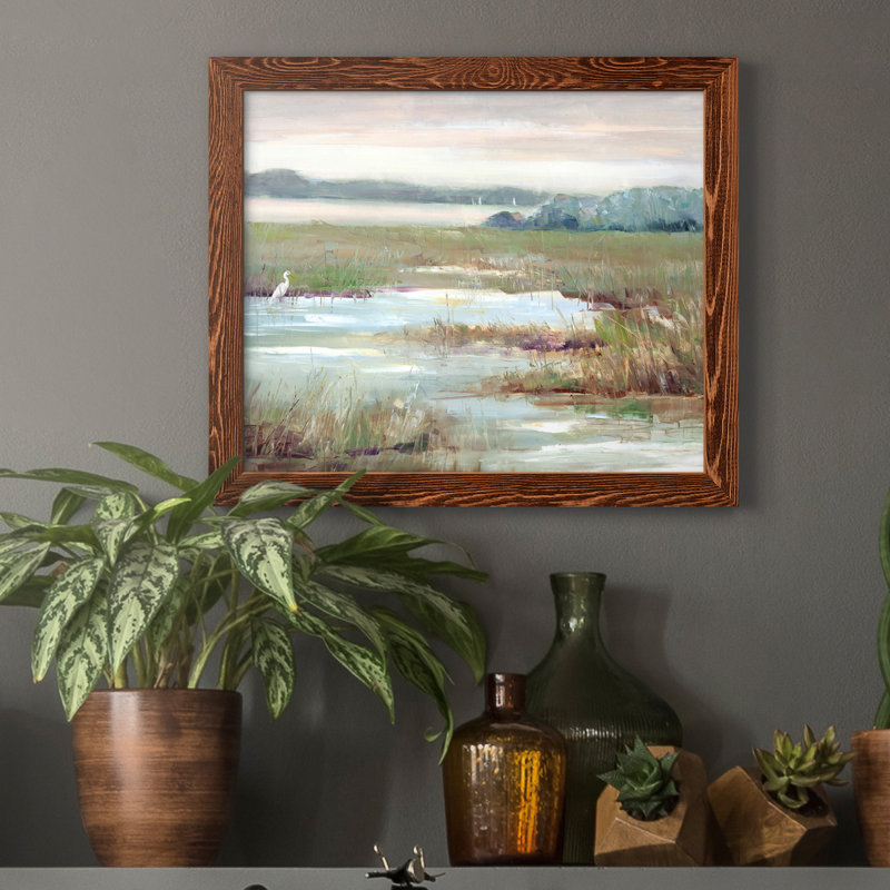 «Early Morning Magic», reproduction d'art sur papier encadré, H 18 po x l 24 po x P 1,5 po, Érable