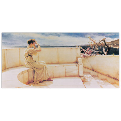 Tadema - No Frame Print on Wood