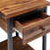 Claremont Rustic Solid Wood Metal Coffee Table And End Tables
