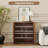 Aguilera 31’’ Sideboard Storage Cabinet With Doors & Shelves-1882314067