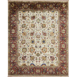 Kingdom Hand Knotted Wool Area Rug