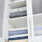 Florence 71W X 25D Modular Walk-In Closet System With LED Lights, Shelves, Drawers, And Doors, Shaker Style