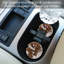 Ensemble de 2 sous-verres en cuir Cowhide Home Texas