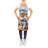 No Pattern Bib Apron