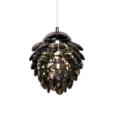 Luminaire suspendu en cristal 1 lumière Fantine