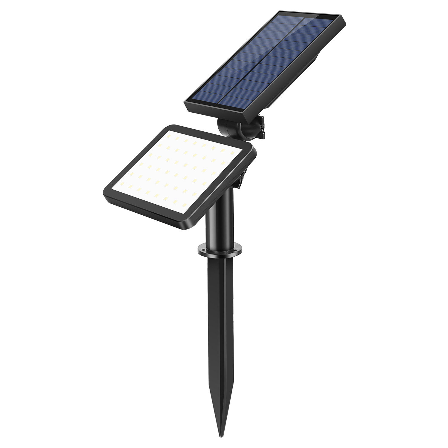 iMounTEK Silver Solar Powered Integrated LED Pathway Light - Wayfair Canada