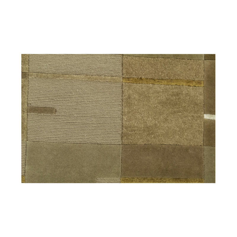 Himalayan Geometric Area Rug in Beige
