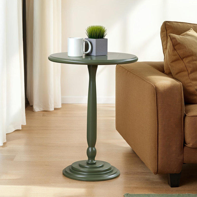Table de bout Sophia, Vert sauge foncé