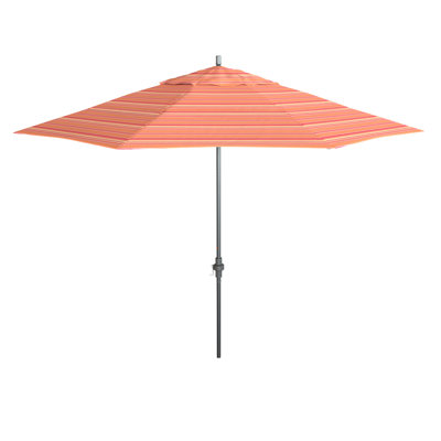Parasol de patio gris 11 pi