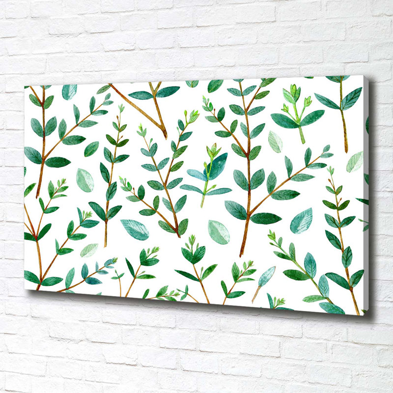 Eucalyptus - Wrapped Canvas Painting