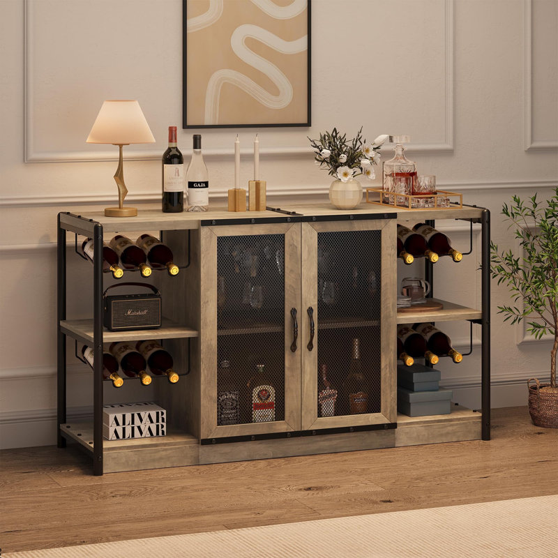 55.12'' Sideboard, Gray