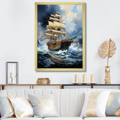Impression d'art sur toile Pirates Ghost Ship - Pirate