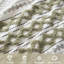3 édredon en coton chenille double / grand, imprimé global, et comprend des taies décoratives assorties