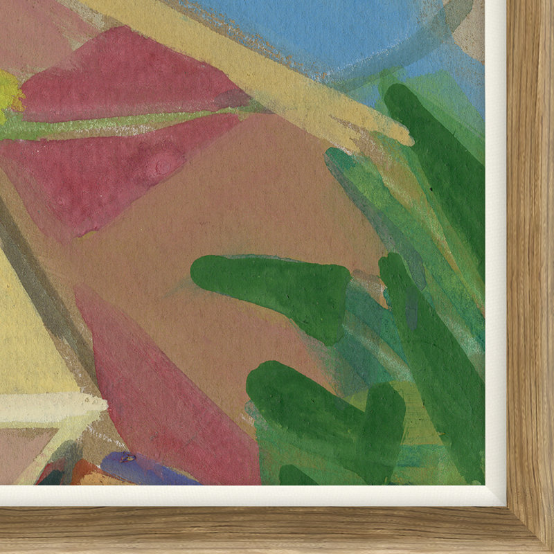 House of Abstraction 3 Framed