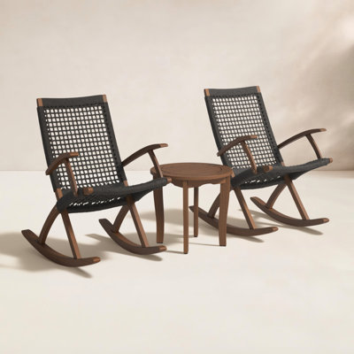 Brayson Eucalyptus 2 - Person Patio Conversation Set