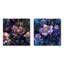 Prisco - Ensemble de 2 collages carrés floraux-101848134-101848135
