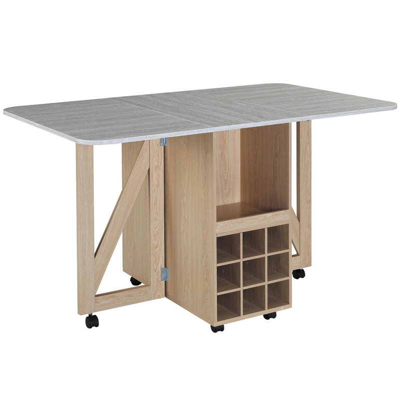 Foldable dining table