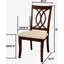 Chaise rembourrée transitionnelle