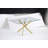 Modern Rectangular Glass Table-1370170701