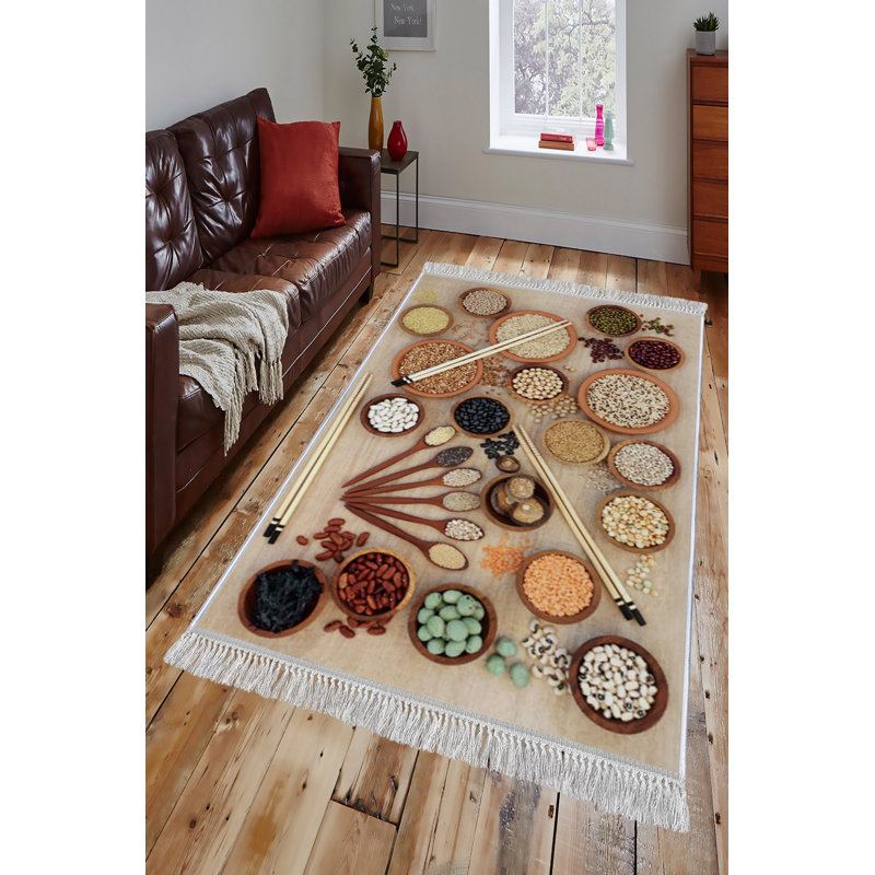 Luxury Hall Carpet - 100% Velvet Fabric, 3.3 x 9.8 ft | 100% Cotton Sole, Pile Height: 0.4 in, Total Height: 0.5 in | Antibacterial, Non-Slip, Machine Washable, 3D Digital Printing | Elegant Design for Home Décor