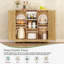 Armoire de rangement Kainaat de 31,7 po de hauteur avec 2 portes et 2 tablettes ouvertes-1824496596
