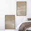 Reproduction murale minimaliste de tons terreux abstraits pour le salon-126348566-126348565