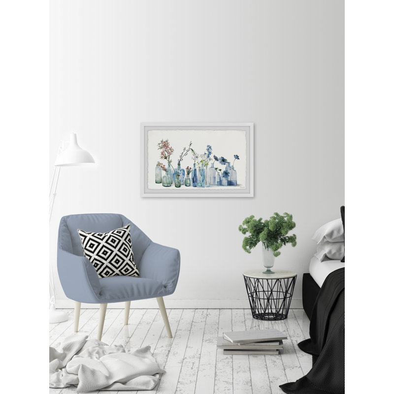 A Bottle Garden - Single Picture Frame Painting, 41 cm H x 61 cm W