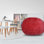 Chaise longue en tissu confortable et extensible