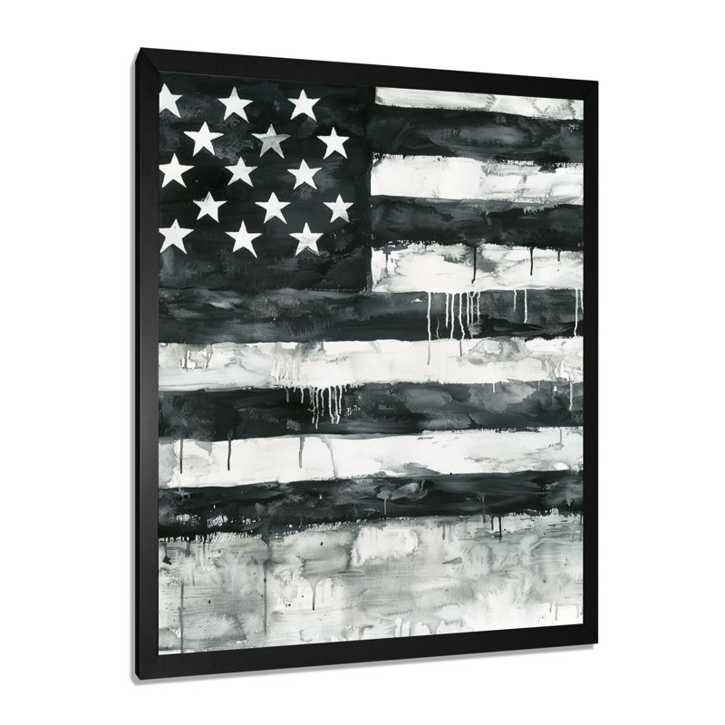 Diskin - art mural sur toile tendance, Noir, H 20 po x l 12 po, Reproduction encadrée d'une seule photo