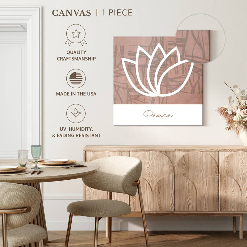 Lotus Tergel Peace, H 10 po x l 10 po