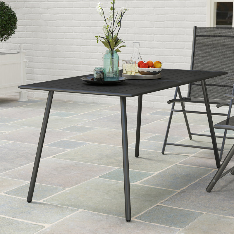 Rectangular 6 - Person 150Cm L Outdoor Table