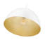 Luminaire suspendu 1 lumière blanc mat Alyvia-123223087