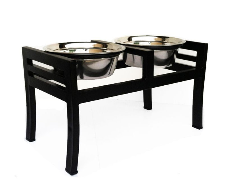 Elevated Feeder, Black, Large (3 qt.)