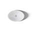 Iron Plains Metal Oval Vessel Bathroom Sink with Overflow-1240137892