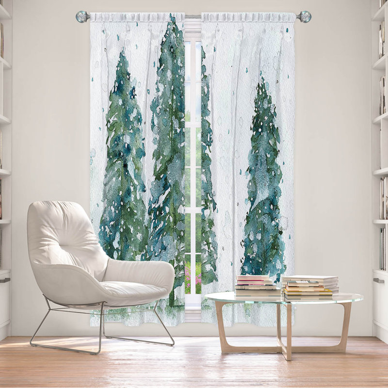 Rideau simple obscurcissant avec passe-tringle Delaughter, L 20 po x L 52 po