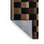 Tapis damier noir lavable à la machine-2124925929