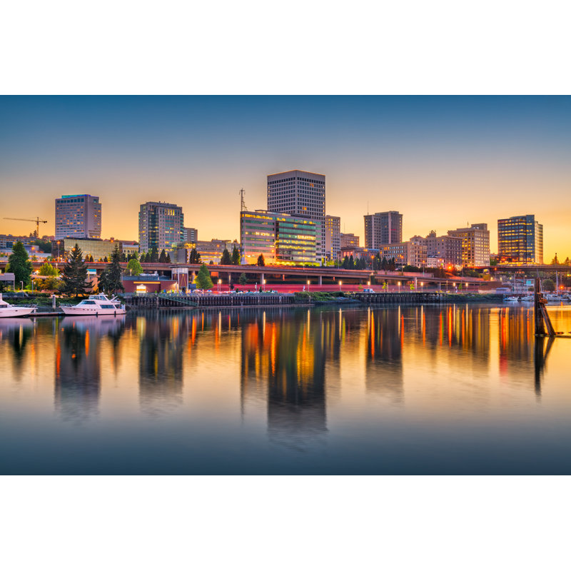 Derrice Tacoma, Washington, photographie sur toile, H 8 po x l 12 po x P 1,25 po
