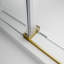 Porte de douche coulissante simple sans cadre de 46 à 49 po x H 76 po-85016945