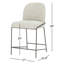 Astrud Upholstered Stool with Metal Frame-434248013-434248014