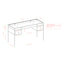 Glass Top Writing Desk-1379797484