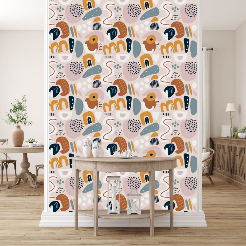 Panneau de papier peint Bellamae, L 18,75 po x l 25 po, Vinyle