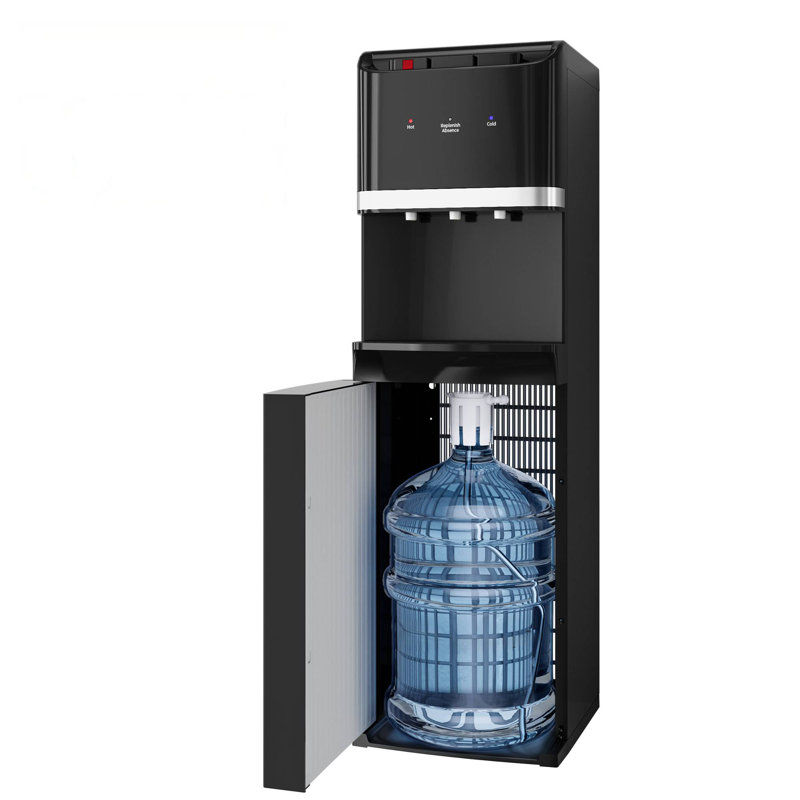 Distributeur d'eau froide en acier inoxydable 304 pour bouteilles de 5 gallons Gunji