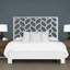 Silas King Platform Bed, Light Blue-454911013-454911016
