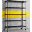 Étagère robuste à hauteur réglable avec roulettes, pieds de nivellement-149309647-149246270