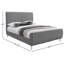 Lit plateforme tapissier à profil bas Zara-496311332-496311384