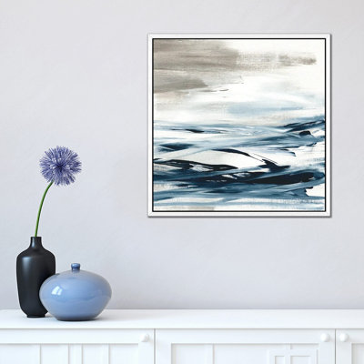 Tumultuous Indigo II by Susan Jill - Painting on Canvas